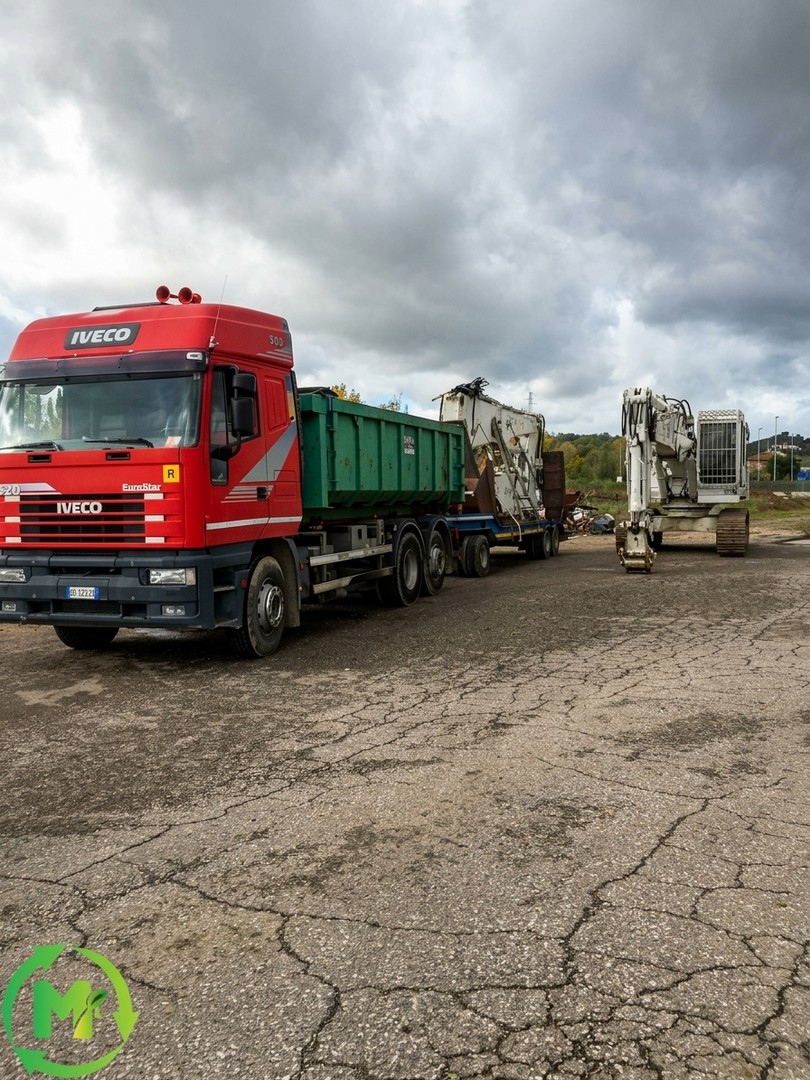Trasporto escavatore Liebherr