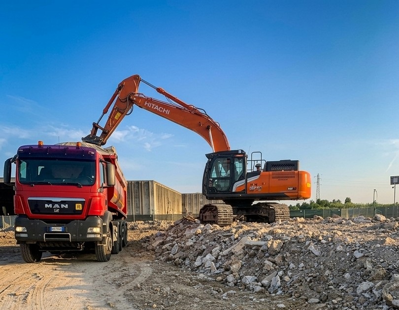 Man TGS e Hitachi